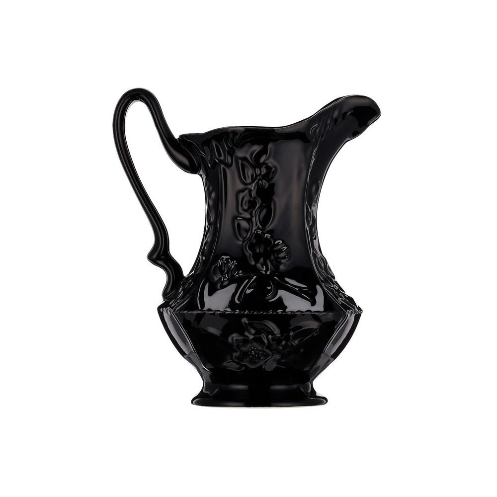 My‎ Texas House Halloween Textured Stoneware Pitcher, 7" Black